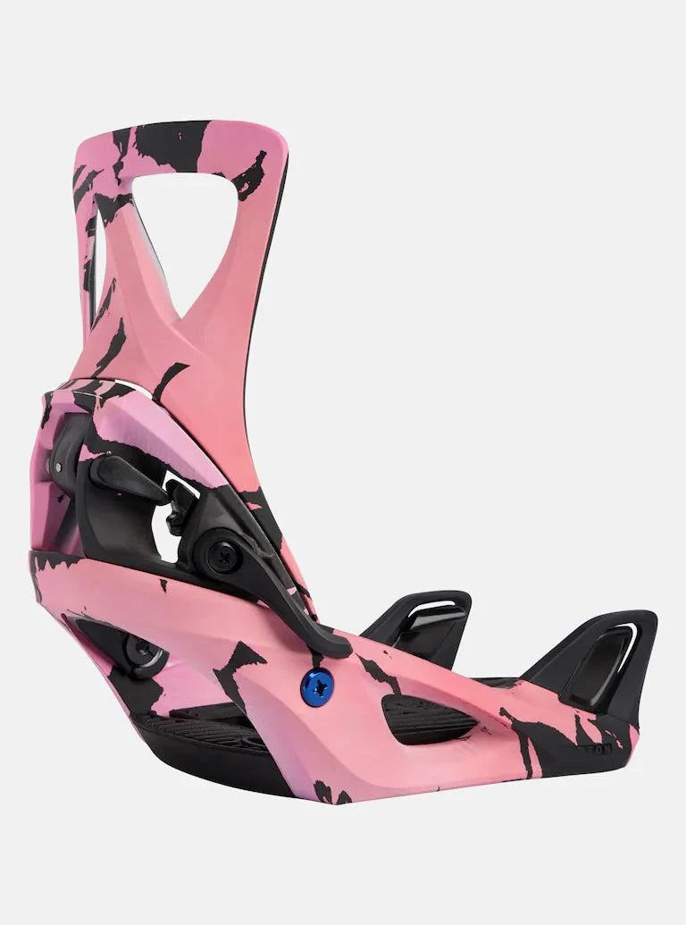 Burton Step-On 2023 Bindings Pink Small for splitboarding with Step On system.