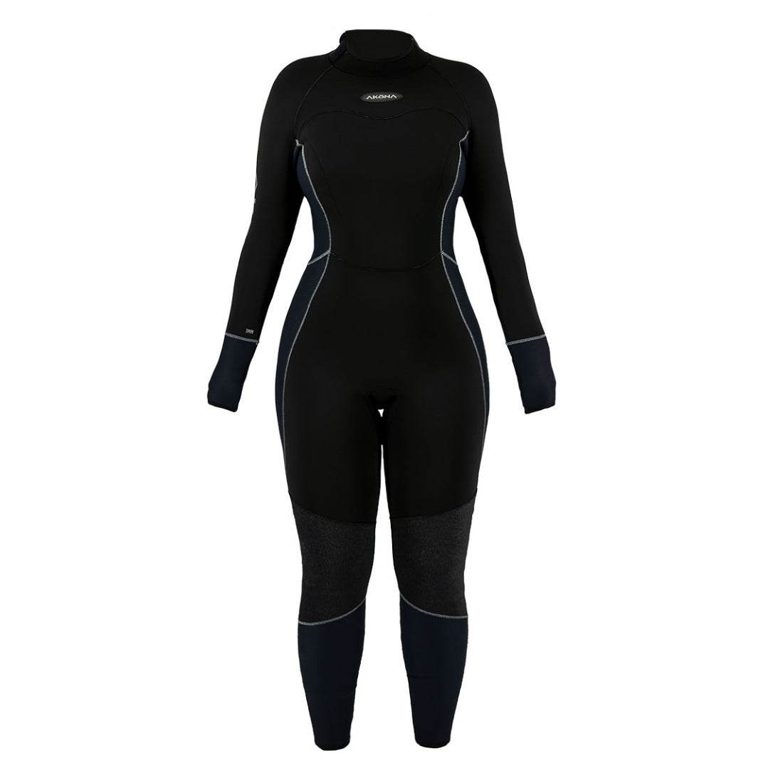 Akona Phantom 3mm Quantum Stretch Back Zip Women‘Akona Phantom 3mm Quantum Stretch Back Zip Women‘s Full Suit