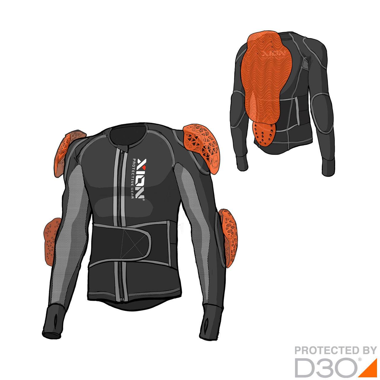 Xion LS Jacket FREERIDE Evo – D3O (men)Xion LS Jacket FREERIDE Evo – D3O (men)