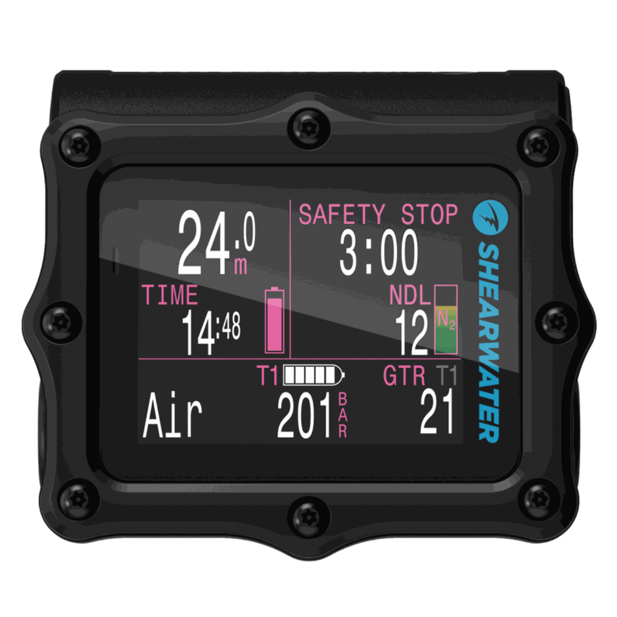 SHEARWATER PERDIX 2 DIVE COMPUTERSHEARWATER PERDIX 2 DIVE COMPUTER X SWIFT COMBO