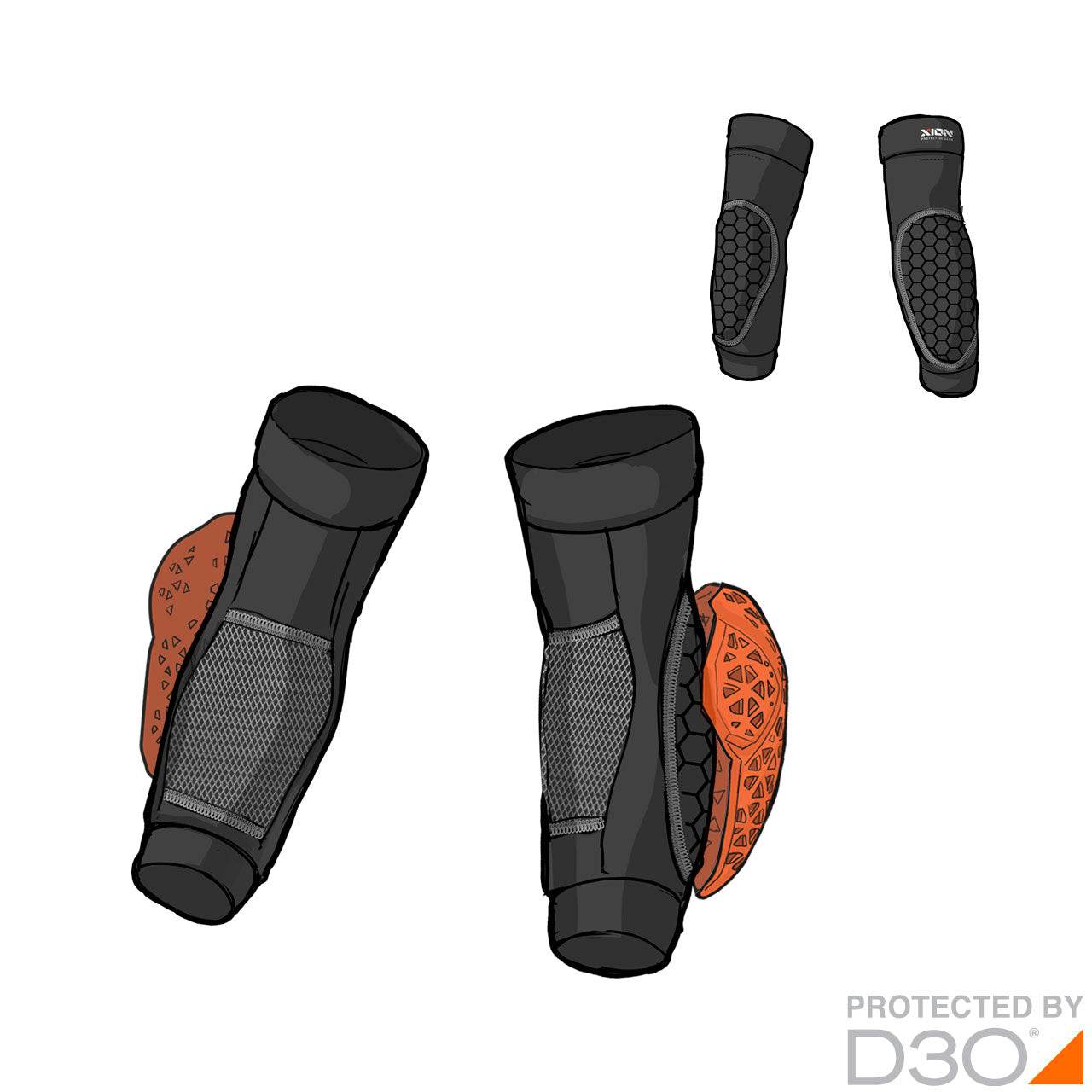 Xion Elbow PRO-EVO-D3OXion Elbow PRO-EVO-D3O