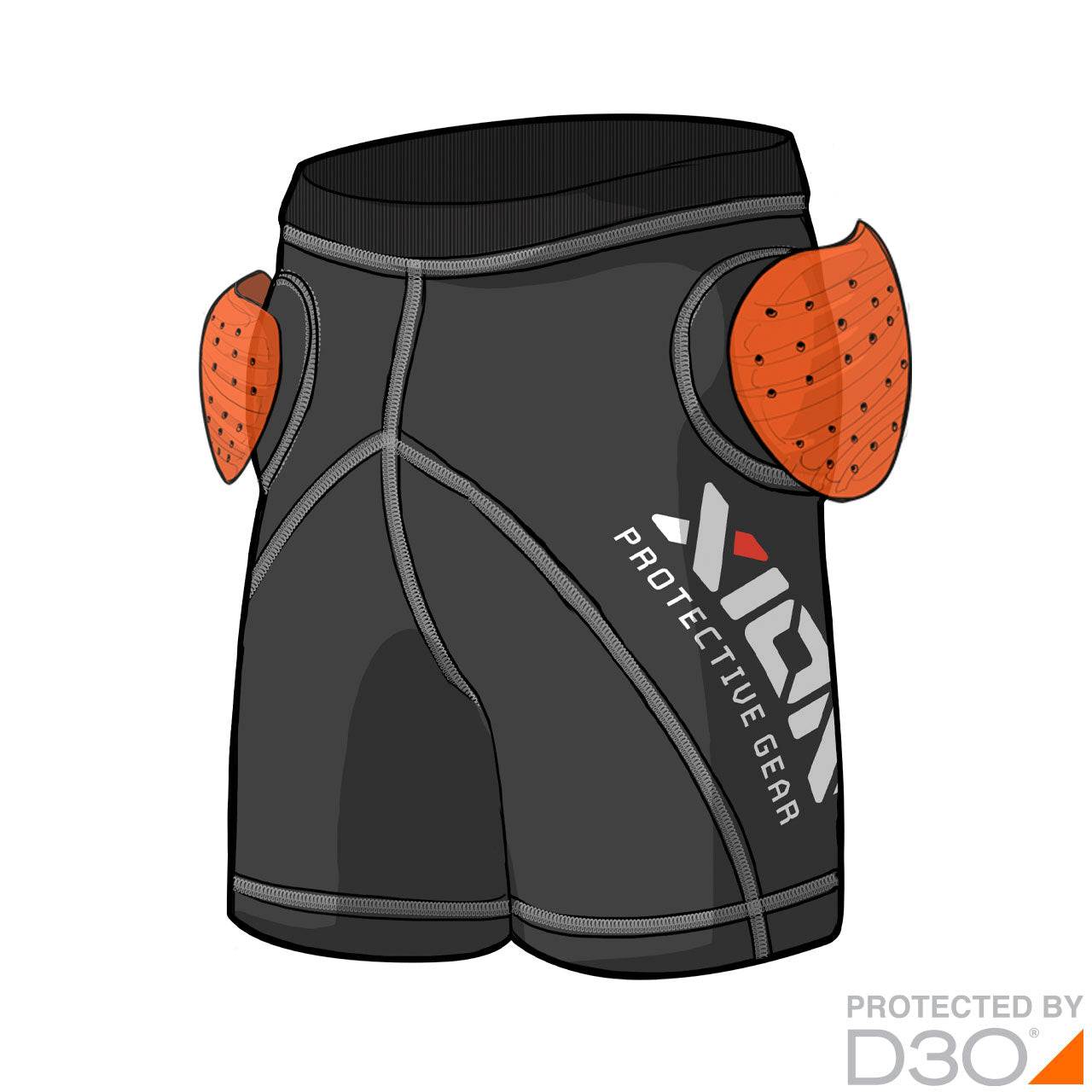 Xion Shorts FREERIDE – D3O (junior)Xion Shorts FREERIDE – D3O (junior)