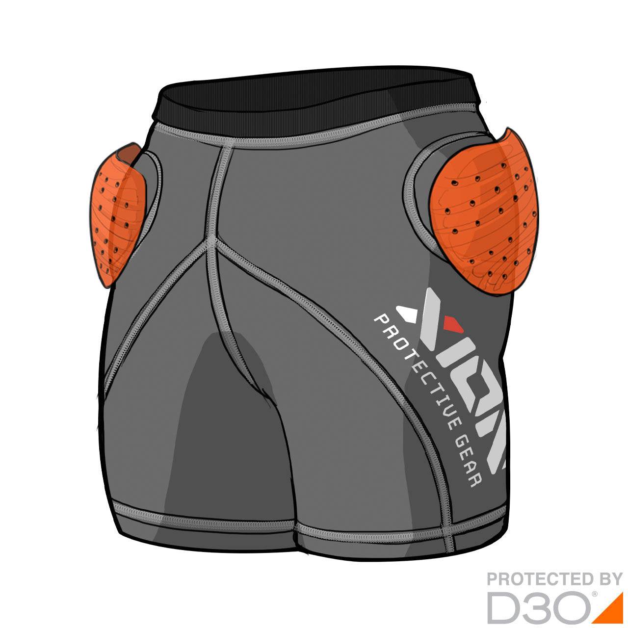 Xion Shorts FREERIDE - D3O womenXion Shorts FREERIDE - D3O (women)