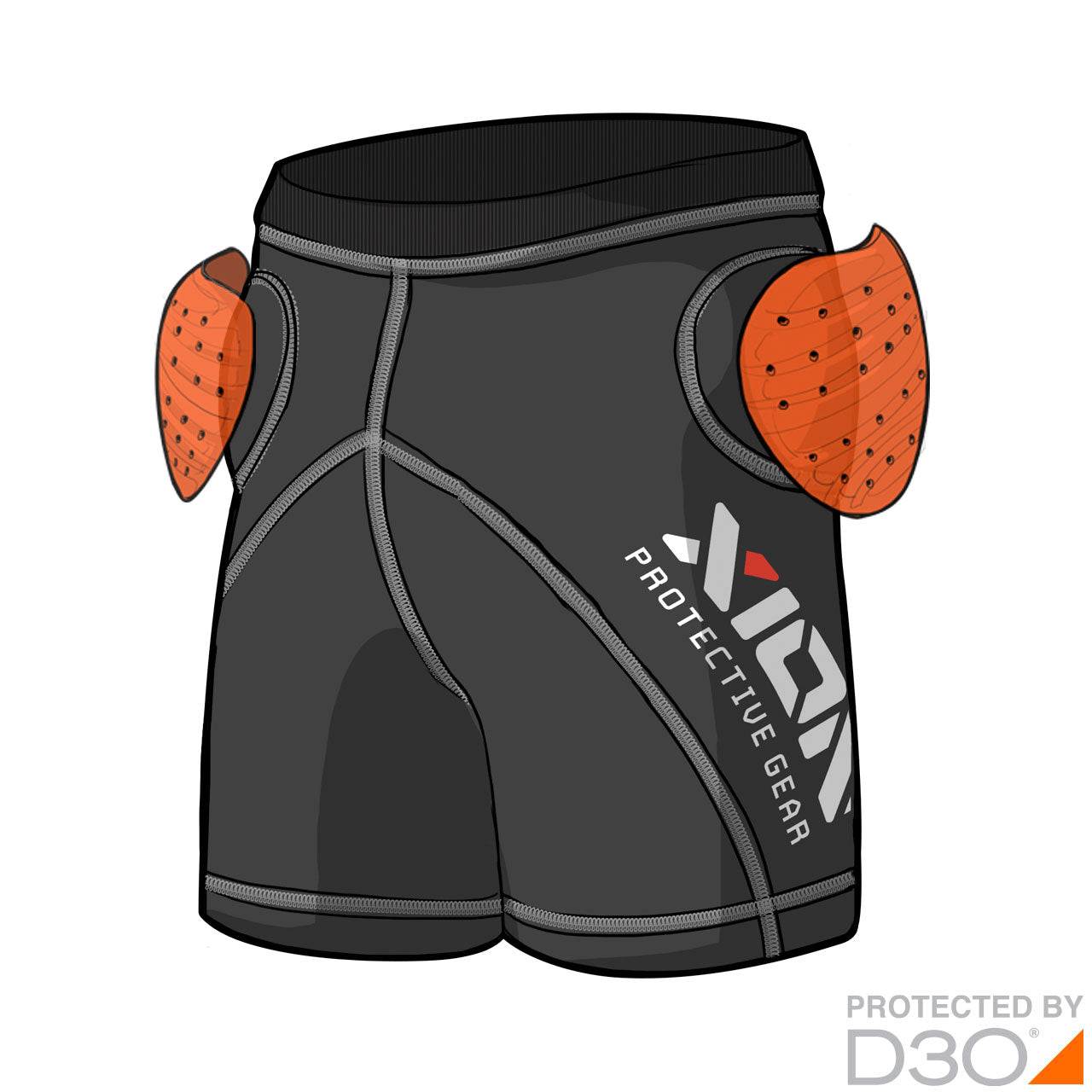 Xion Shorts FREERIDE - D3O (men)Xion Shorts FREERIDE - D3O (men)