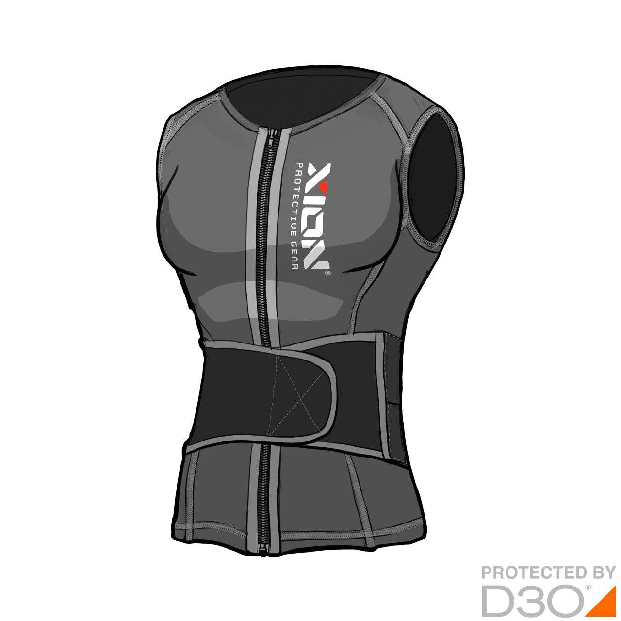 Xion Nosleeve Vest FREERIDE – D3O (Women)Xion Nosleeve Vest FREERIDE – D3O (Women)