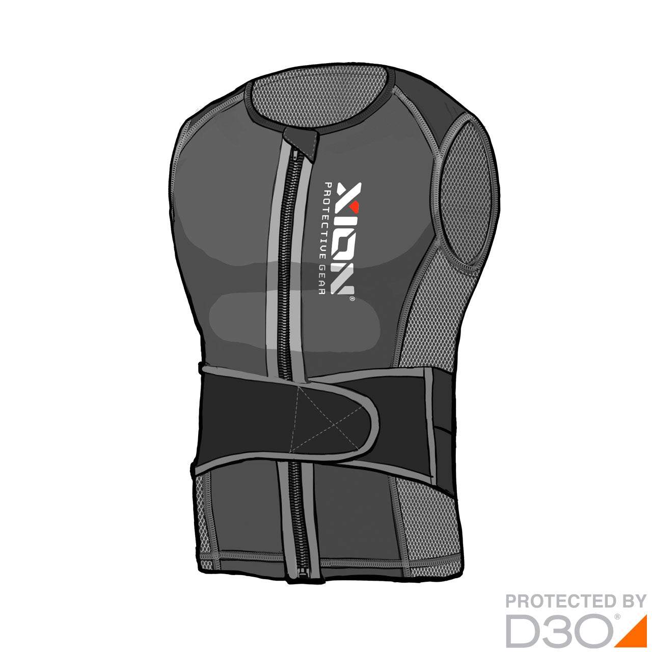 Xion Nosleeve Vest FREERIDE – D3O (Junior)Xion Nosleeve Vest FREERIDE – D3O (Junior)